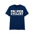 Proper Cyclist Tee White Logo