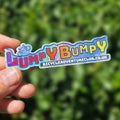 Lumpy Bumpy Glitter Sticker