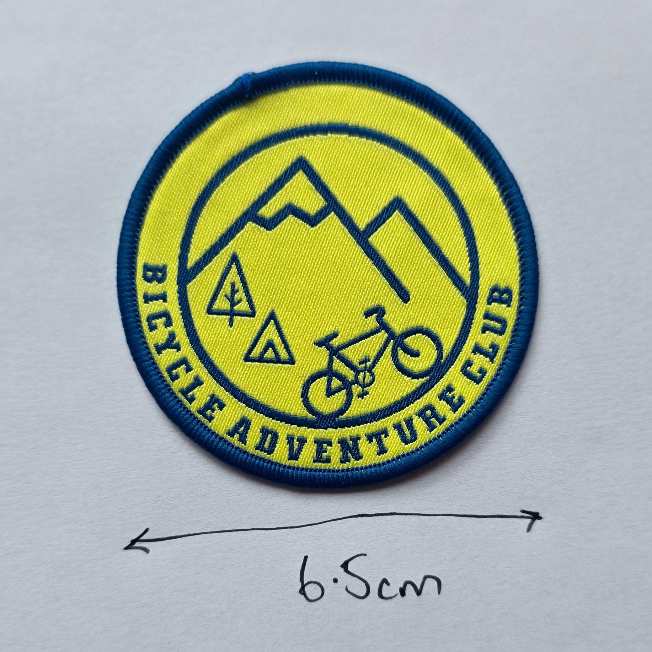 Bicycle Adventure Club Patch